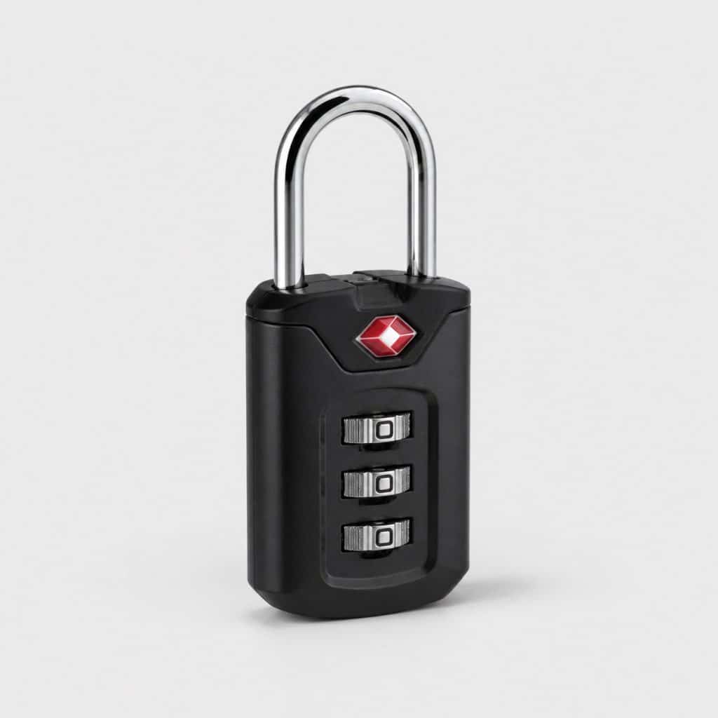cadenas TSA à combinaison 3 chiffres