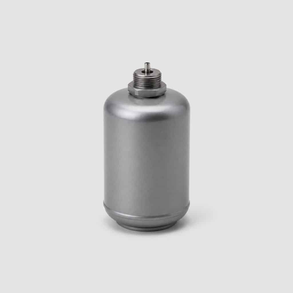 Cartouche de gaz compacte 100 g, vue de face