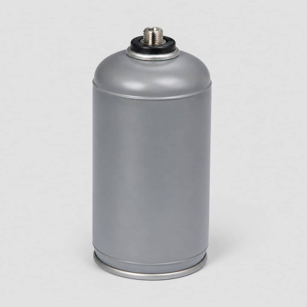 Cartouche gaz grand froid 227 g, vue de face