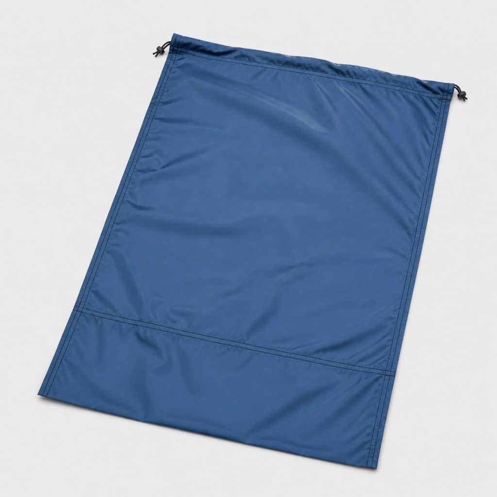 Drap de sac coutures renforcées, vue déployée
