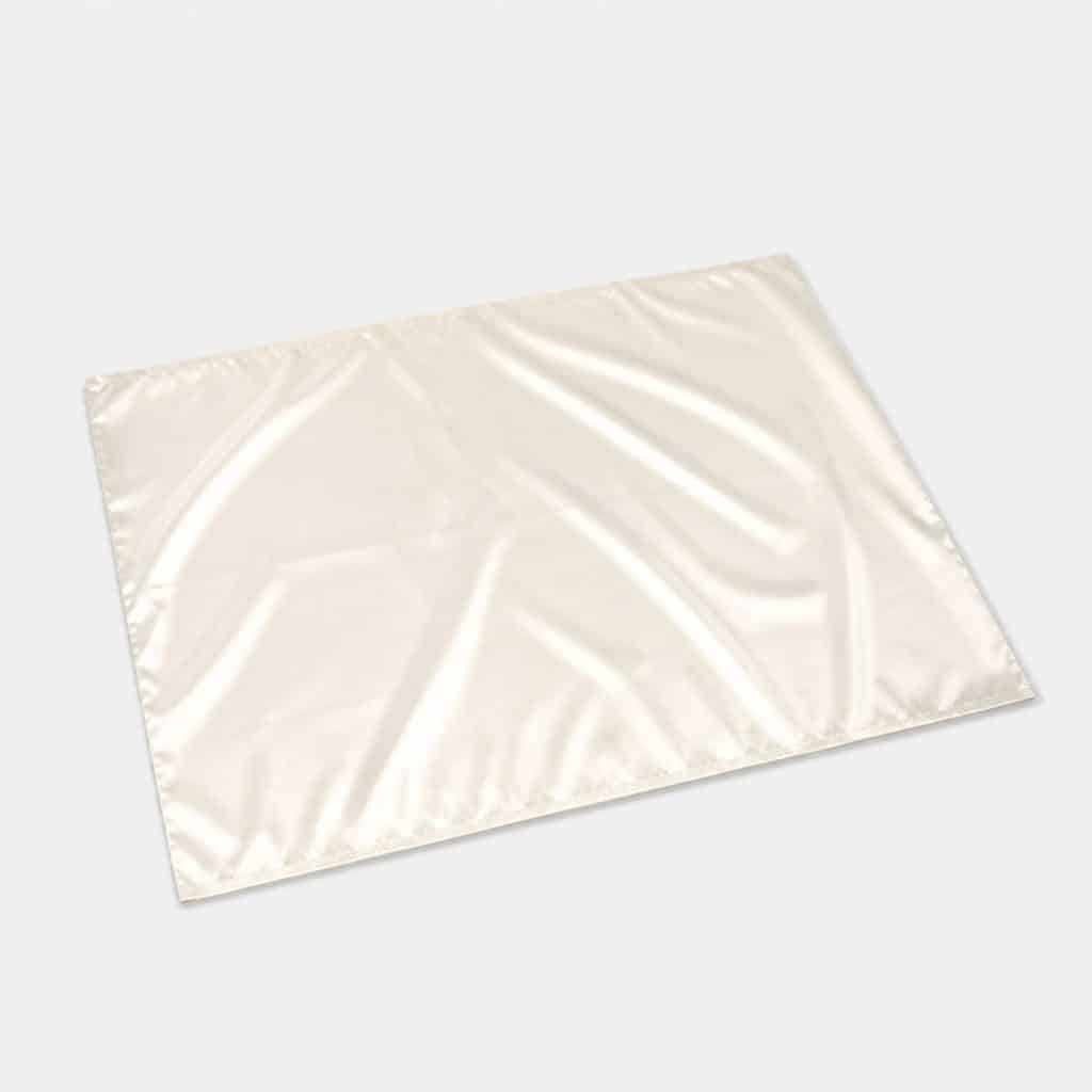 Drap de sac en soie, vue déployée