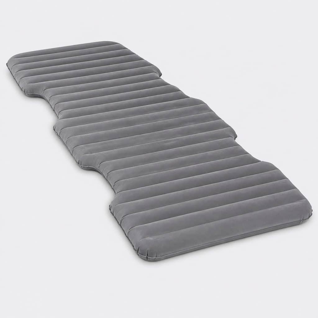 Matelas ajusté coffre format long, vue de face