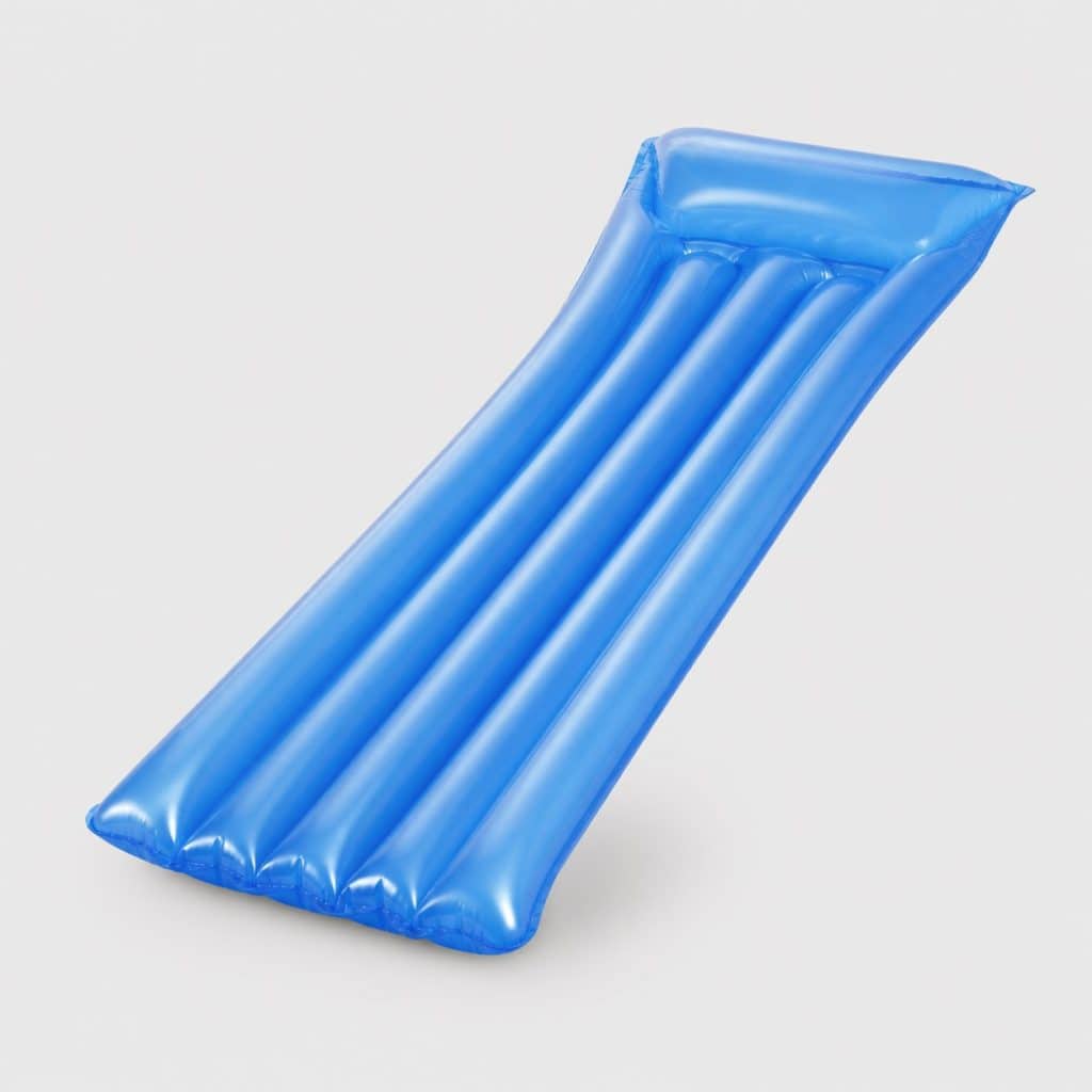 Matelas gonflable à enrouler 229x86 cm, vue de face