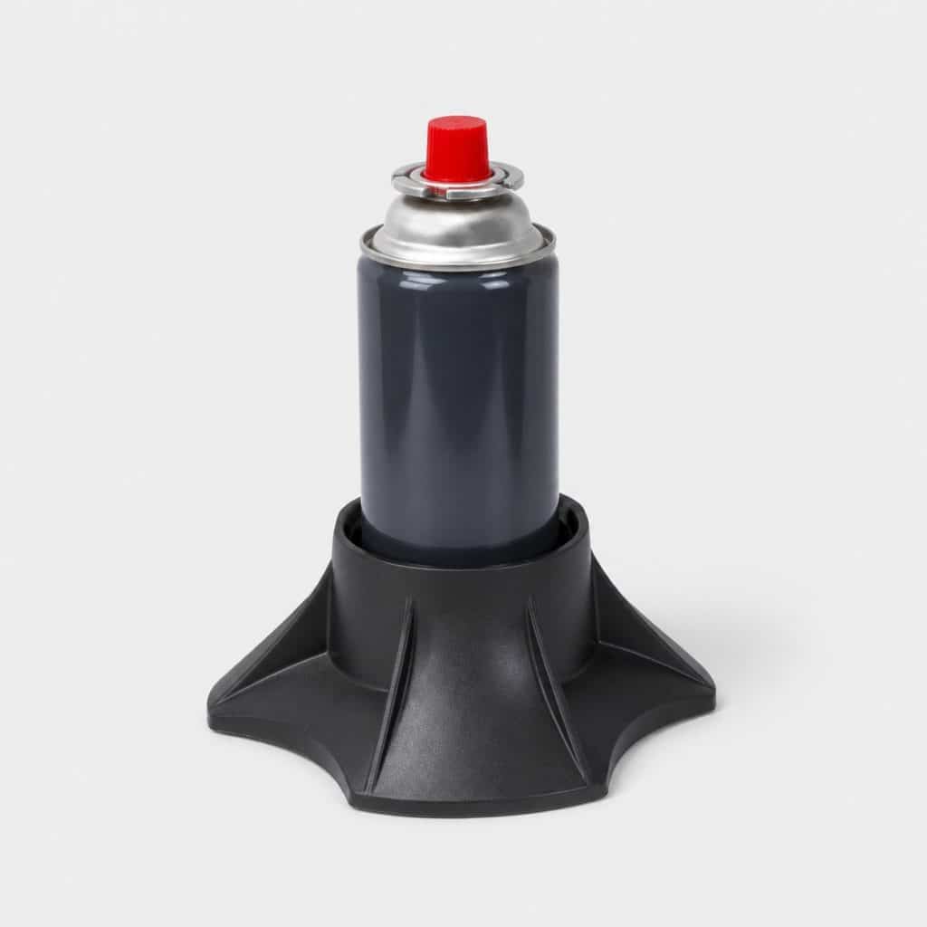 Support stabilisateur pour cartouche, vue de face